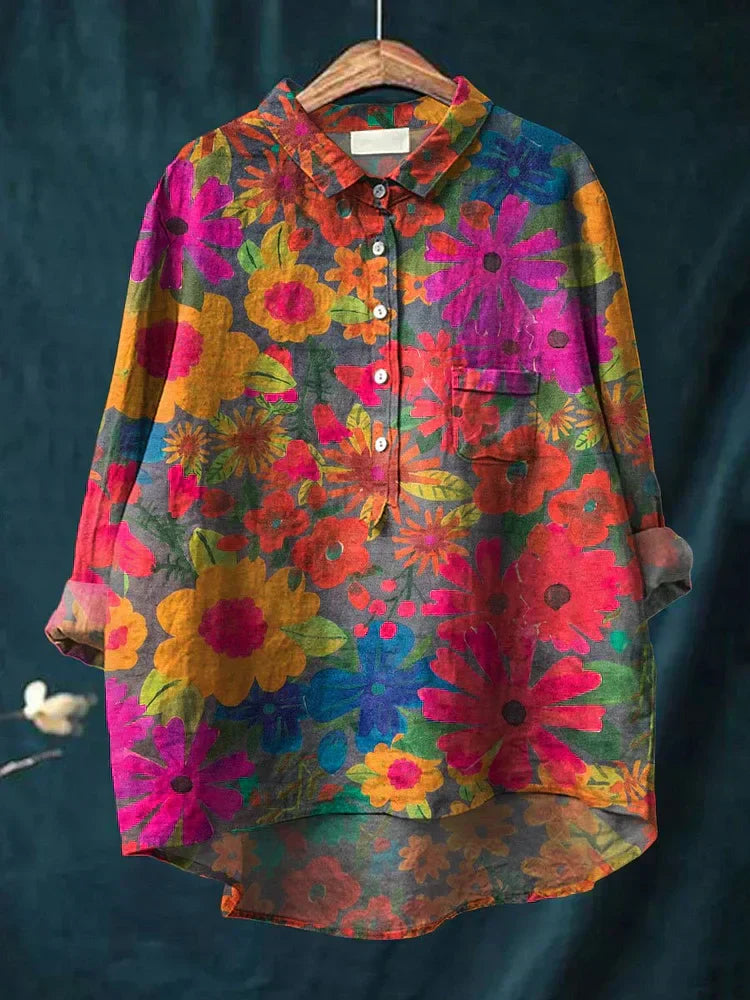 Gianna™ | Plant art shirt