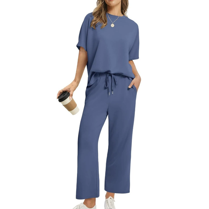 Lara | Casual top trouser set