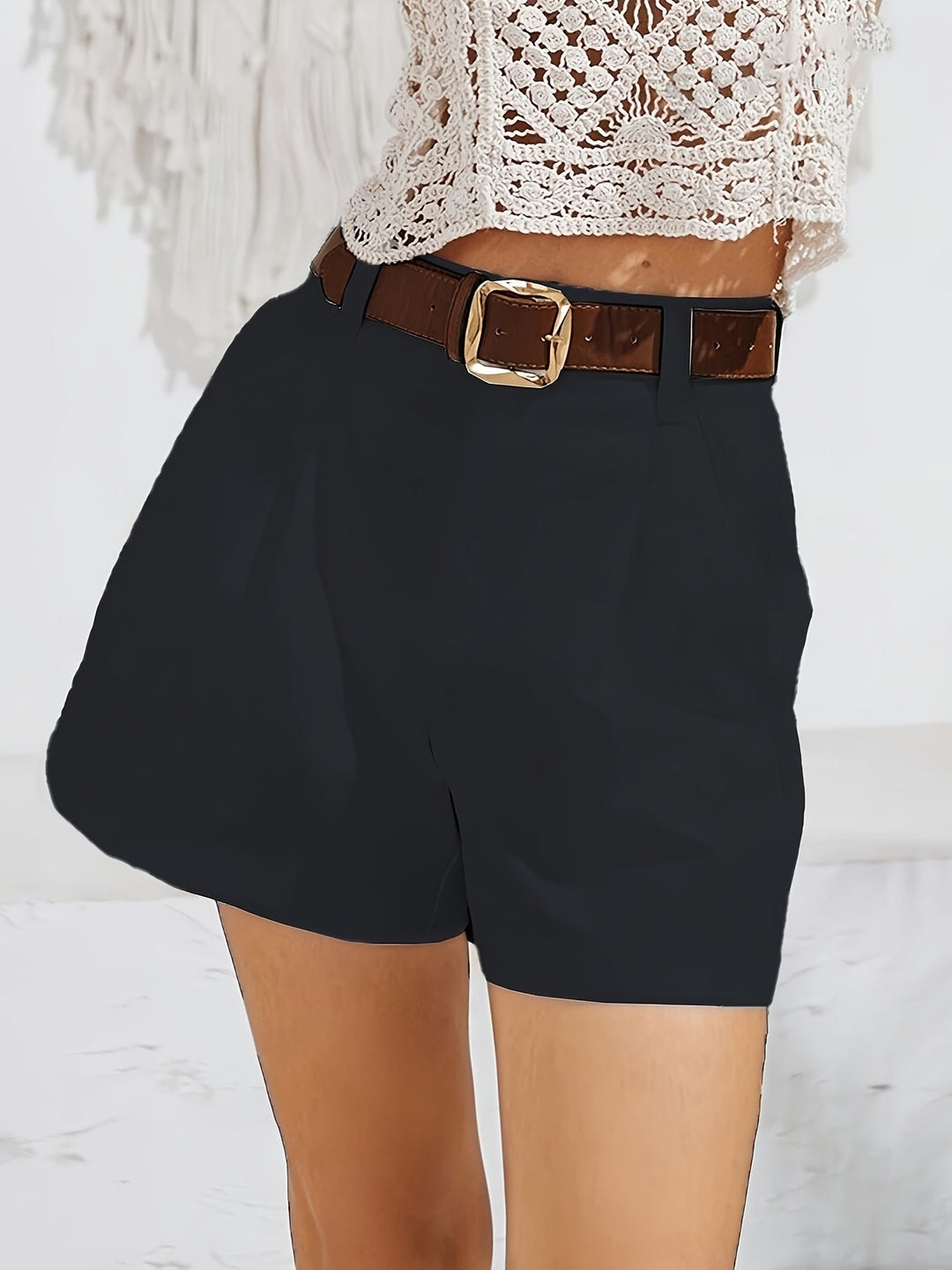 Mélanie™ | Chique high-waist shorts