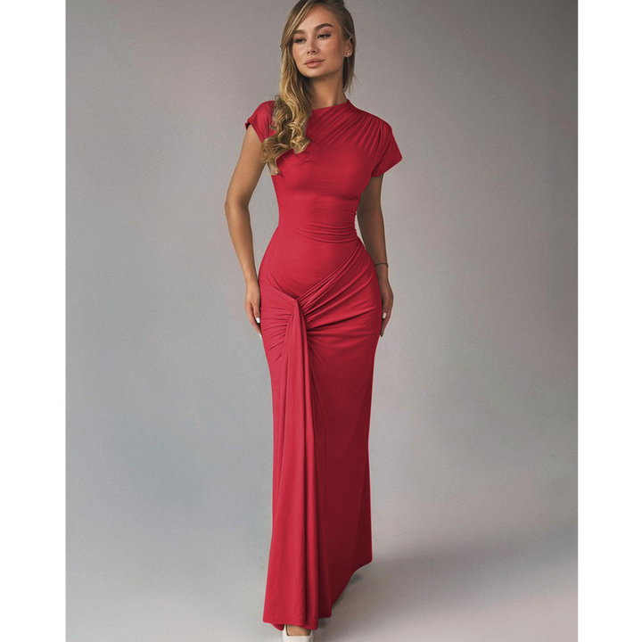 Nicolet™ | Formal tie back bodycon avondjurk