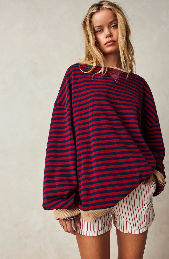 Ashley | Playful gestreepte trui
