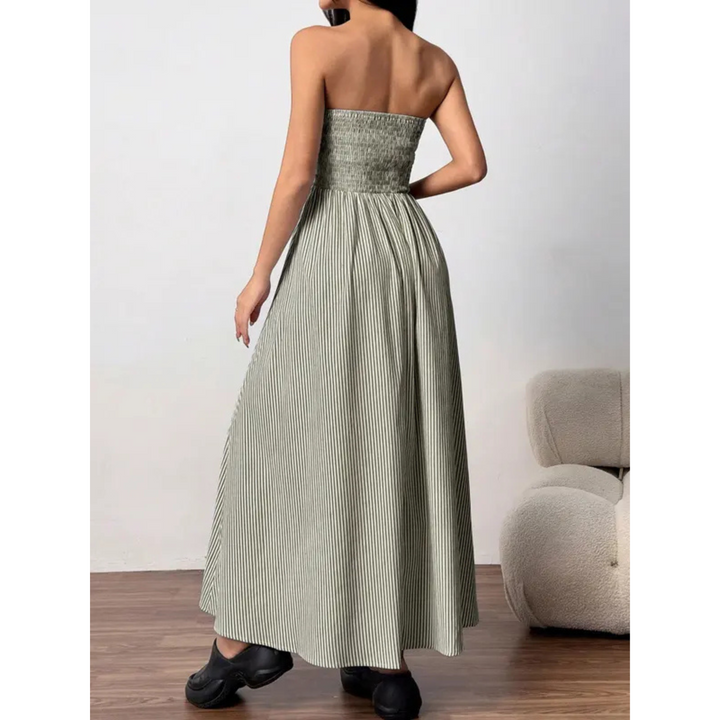Trelly™ | Klassieke gestreepte summer tube maxi jurk
