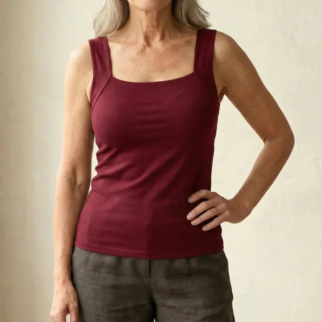 Roxanne | Ingebouwde comfort-bh tanktop