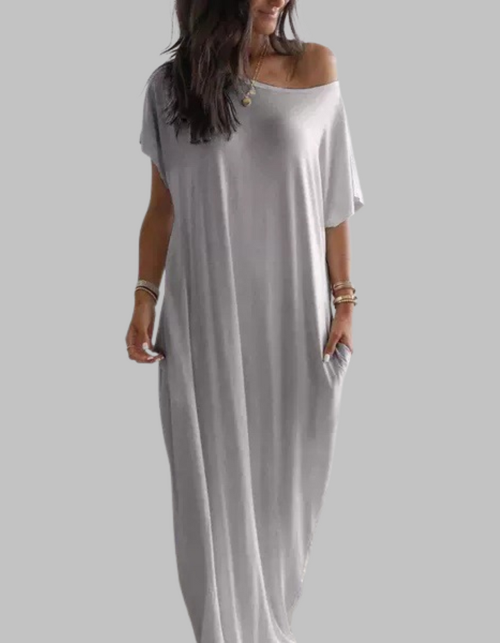 Shael™ | Loose fit ronde hals sleep nightdress