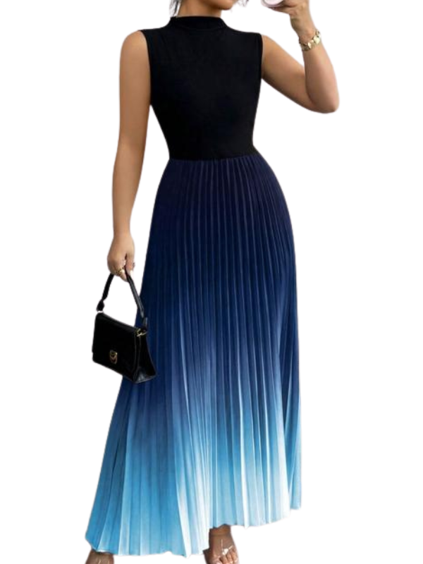 Yza™ | Elegante ombre zonder mouwen avondjurk
