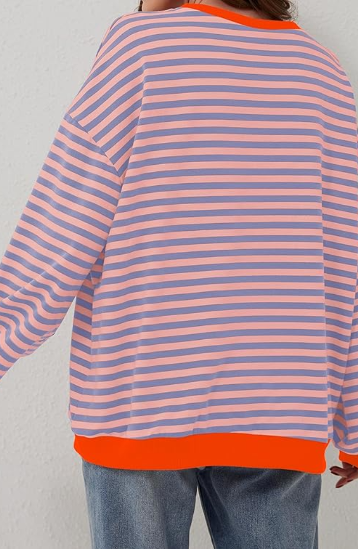Ashley | Playful gestreepte trui