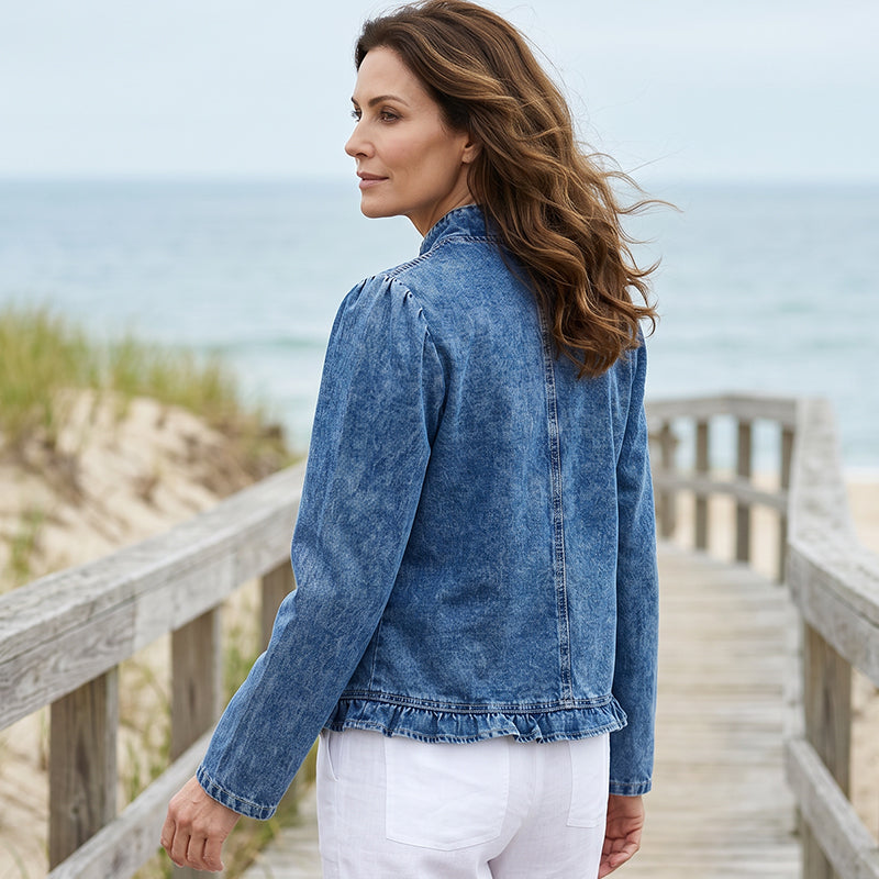 Suze | Denim Tussenjas