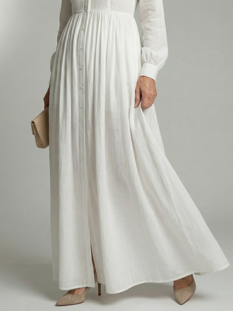Lioren | Zachte flow maxi jurk