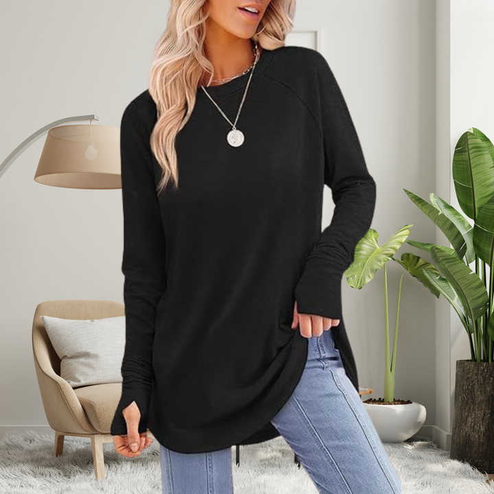 Stellan™ | Casual lange mouwen thumb hole top