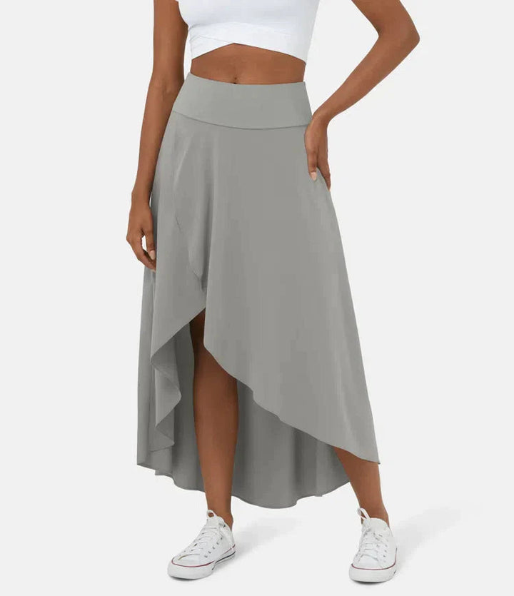Amelie™ | Elegante asymmetric midi rok