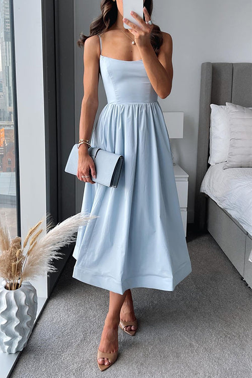 Annette™ | Moderne grace midi jurk