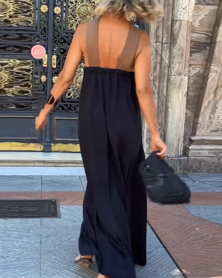 Millen™ | Cross neck elegance jurk