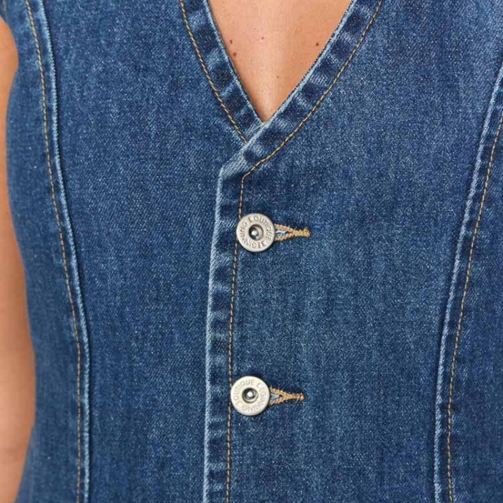 Yana™ | Chique zonder mouwen tie waist jurk