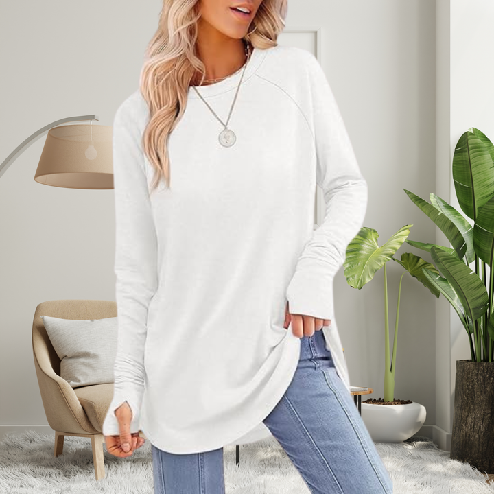 Stellan™ | Casual lange mouwen thumb hole top