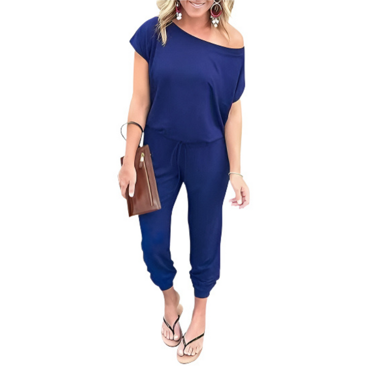 Adelfa™ | Effortless off-shoulder summer lounge playsuit