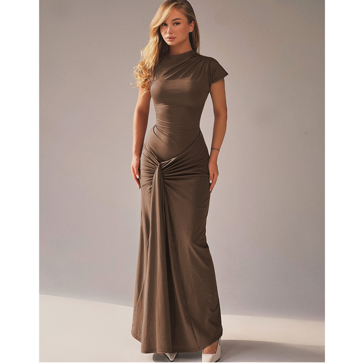 Nicolet™ | Formal tie back bodycon avondjurk