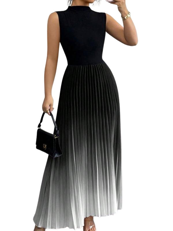 Yza™ | Elegante ombre zonder mouwen avondjurk
