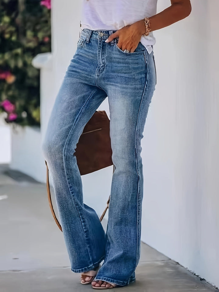 Estelle™ | Klassieke mid-rise flare jeans