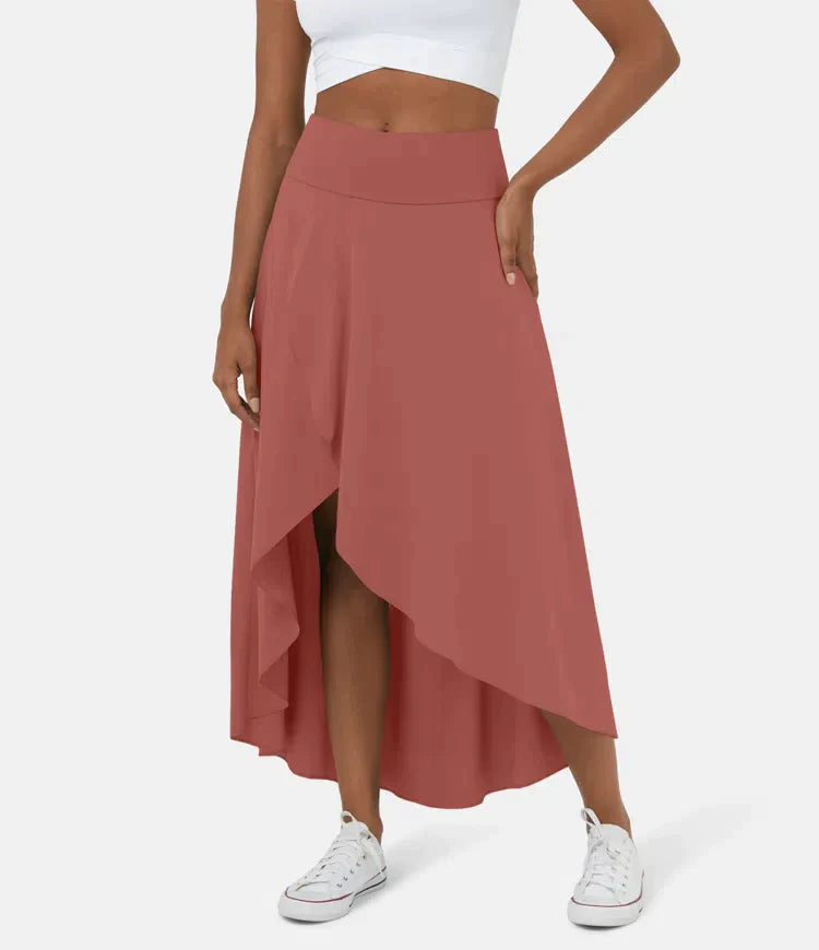 Amelie™ | Elegante asymmetric midi rok