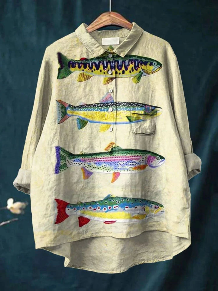 Dara™ | Fish art shirt