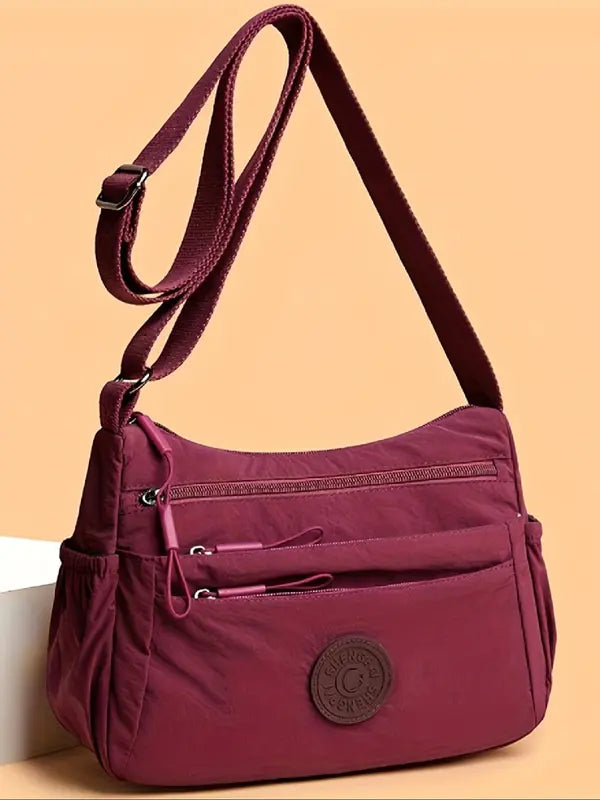 Betina™ | Dames effen kleur meerdere vakken crossbody high-quality tas for daily use