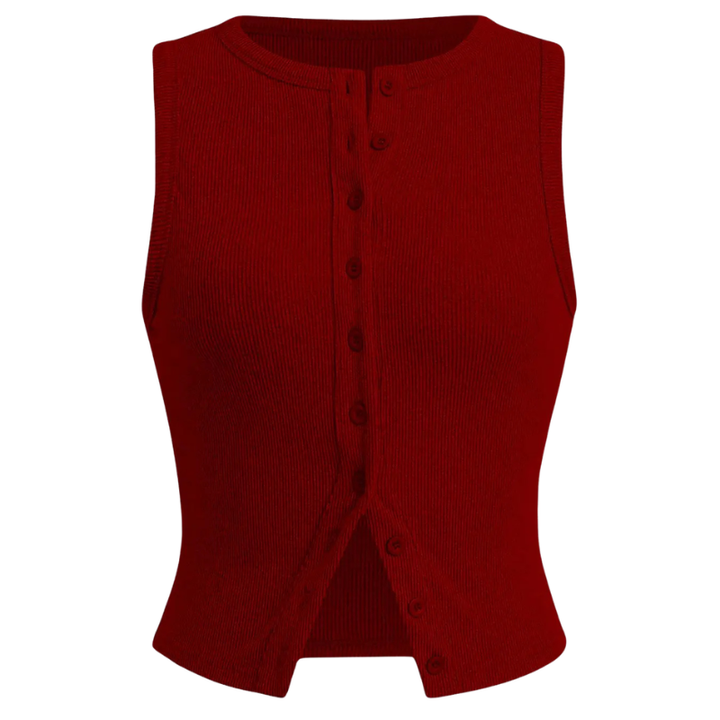 Kylie™ | Klassieke ribbed casual crop top