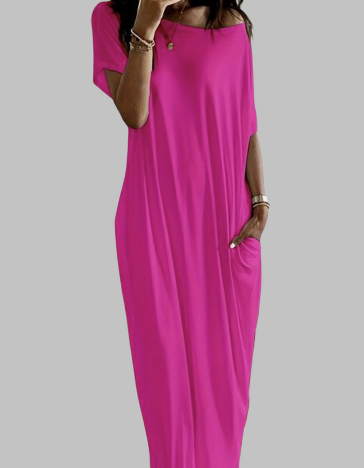Shael™ | Loose fit ronde hals sleep nightdress