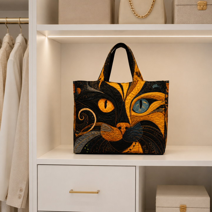 Gewatteerde shopper - Mystic Cat