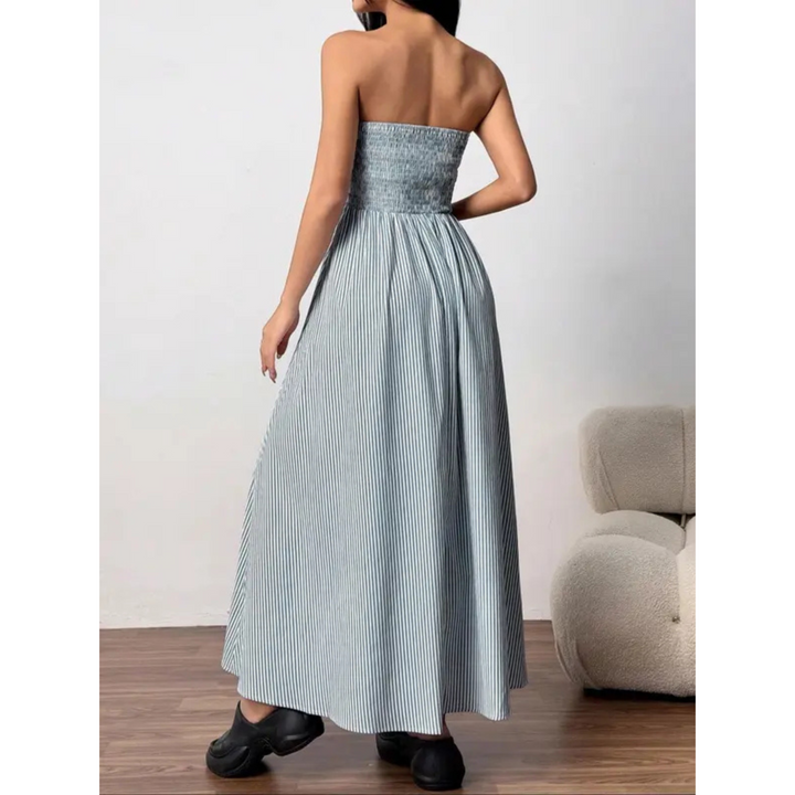 Trelly™ | Klassieke gestreepte summer tube maxi jurk