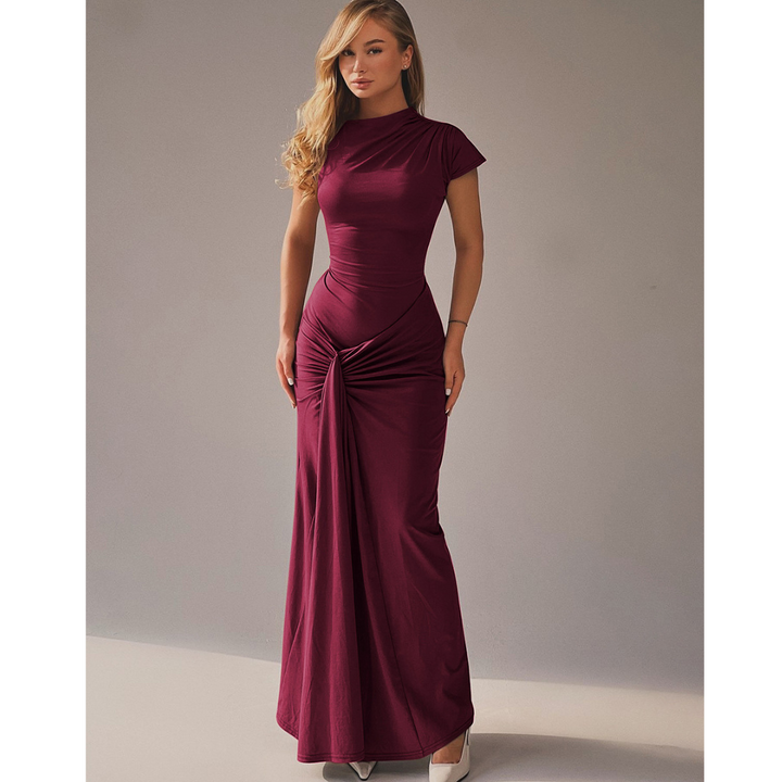 Nicolet™ | Formal tie back bodycon avondjurk