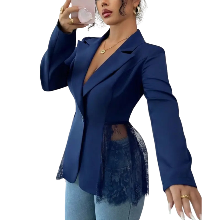 Alexa™ | Elegante lace tailored moderne blazer