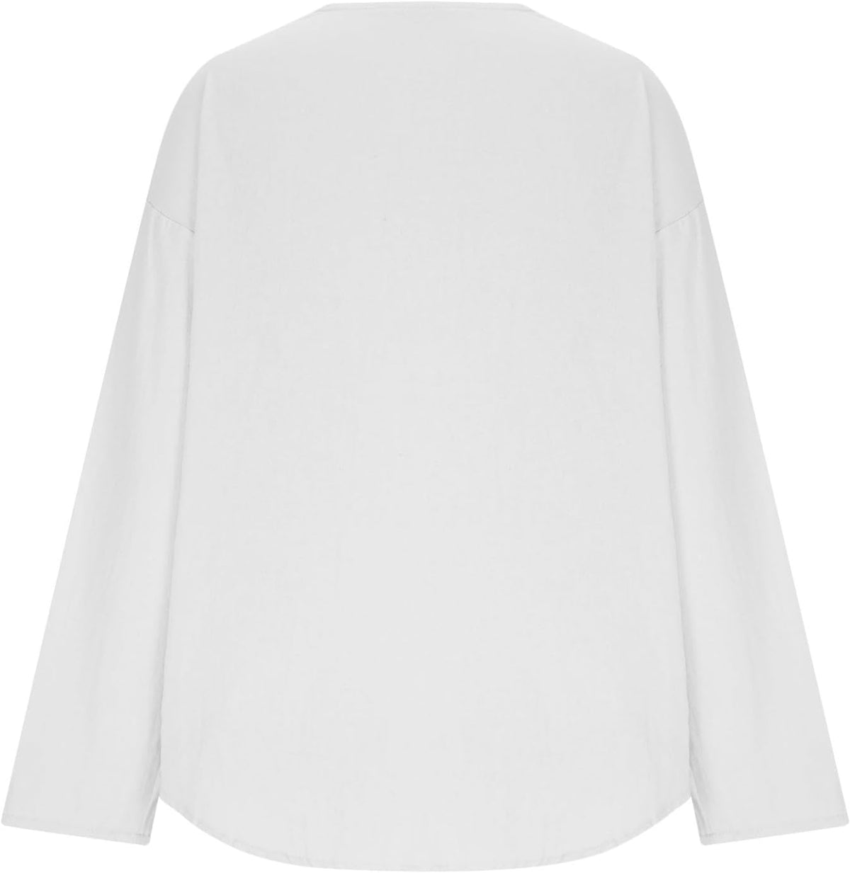 Cora | Luchtige Linnenmix Blouse met Driekwartsmouwen