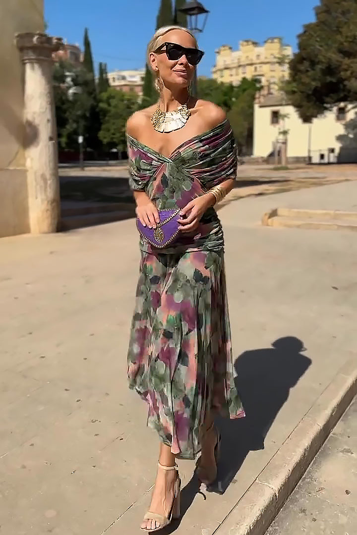 Jill | Elegante maxi evening robe