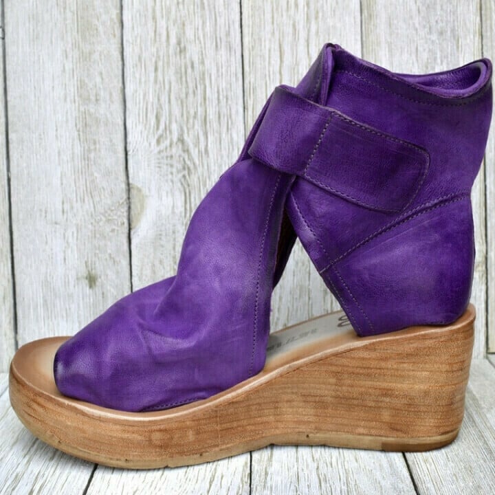 Elana | Stijlvolle orthopedische boho sleehaksandalen