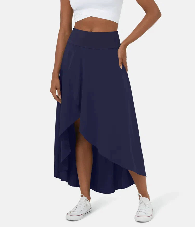 Amelie™ | Elegante asymmetric midi rok