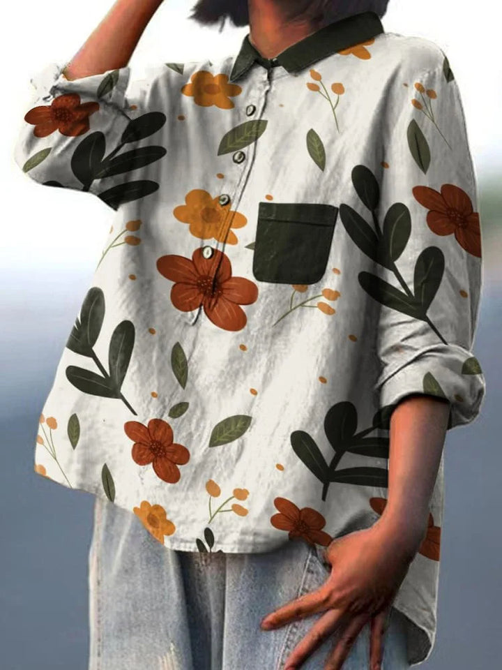 Eleanor™ | Elegante plant art shirt