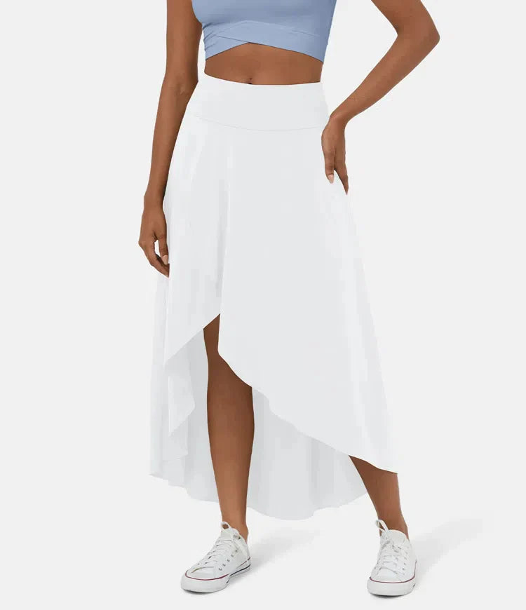 Amelie™ | Elegante asymmetric midi rok