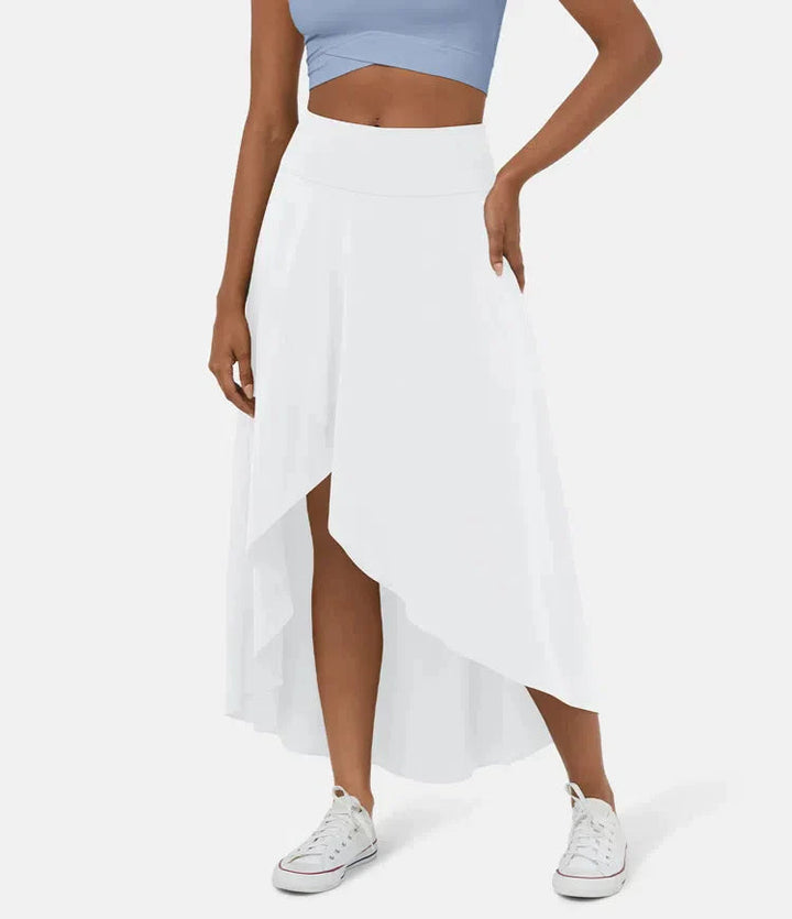 Amelie™ | Elegante asymmetric midi rok
