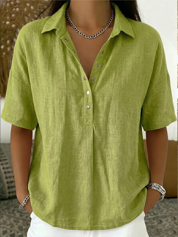 Clara | Relaxte everyday blouse (Tijdelijk 1+1 GRATIS)