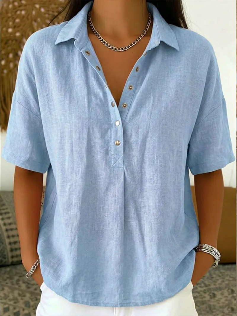 Clara | Relaxte everyday blouse (Tijdelijk 1+1 GRATIS)