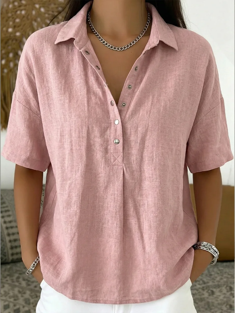Clara | Relaxte everyday blouse (Tijdelijk 1+1 GRATIS)