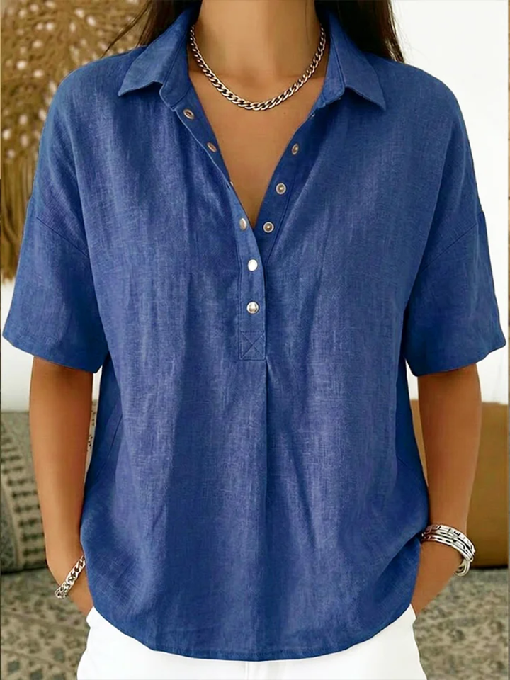 Clara | Relaxte everyday blouse (Tijdelijk 1+1 GRATIS)