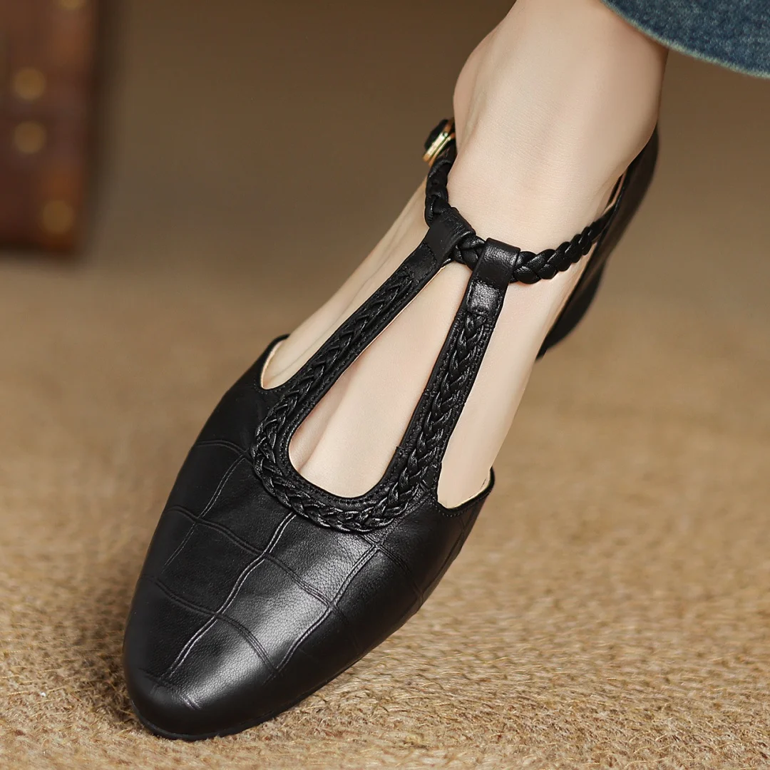 Leather | Mary janes