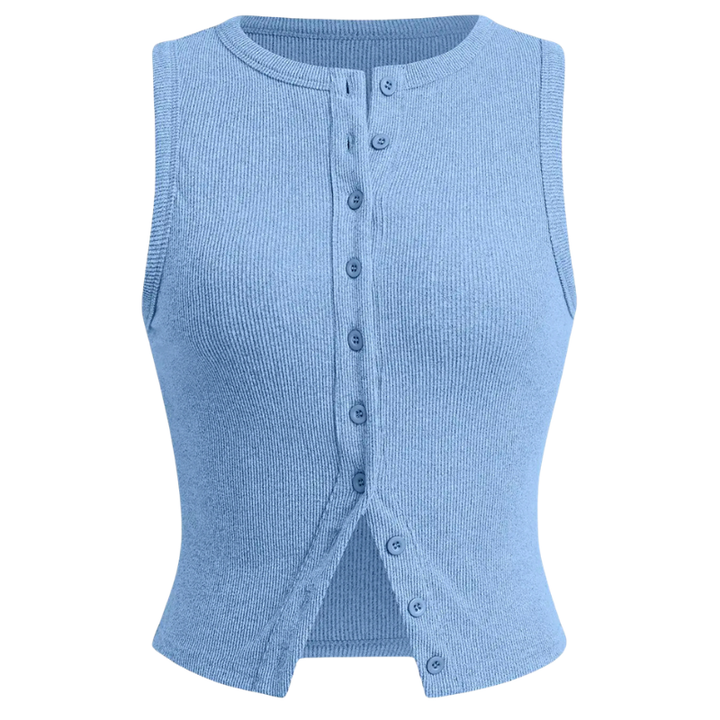 Kylie™ | Klassieke ribbed casual crop top