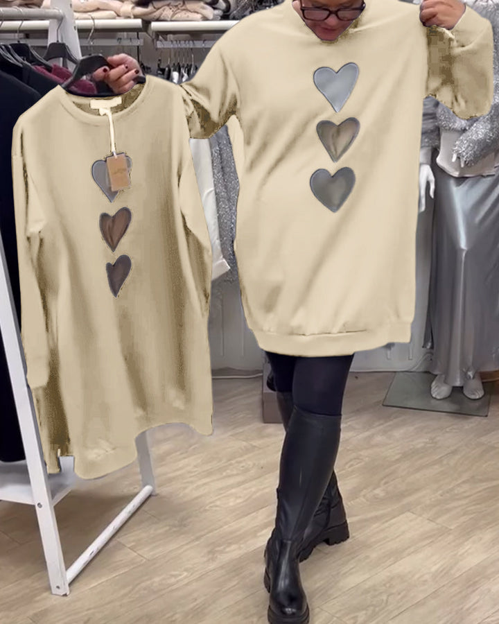 Briana™ | Casual sweatshirt jurk