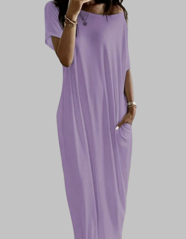 Shael™ | Loose fit ronde hals sleep nightdress