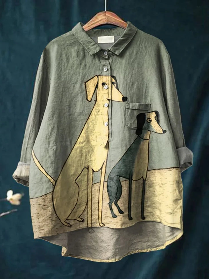 Mikha™ | Dog art shirt