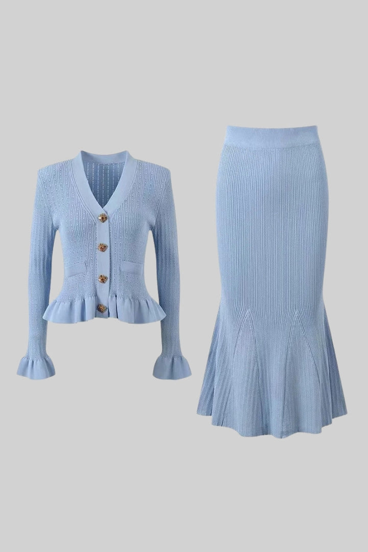 Evelisse | Knit tweedelige set