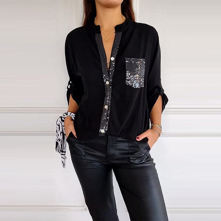 Danica™ | Sequin detailed blouse