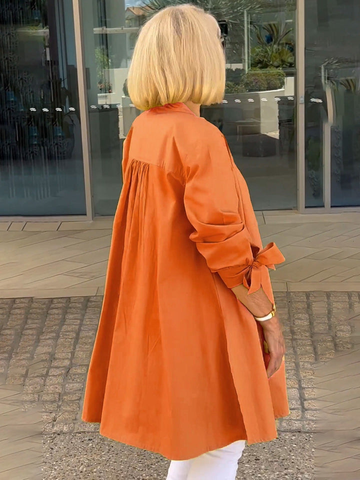 Célina™ | Classy lange shirtjas